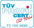 TUEV Certificate