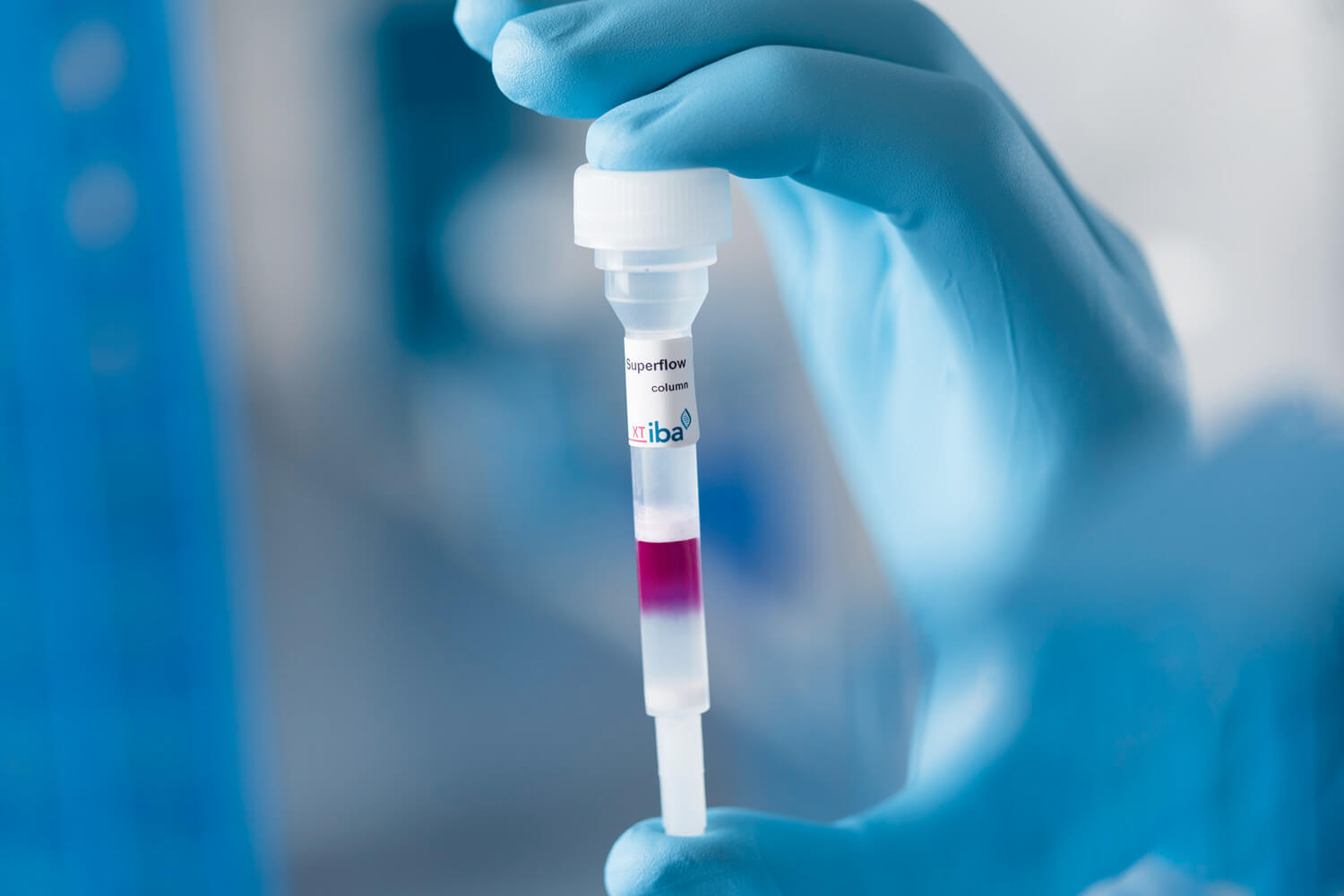 Strep-tag affinity chromatograhpy protein purification